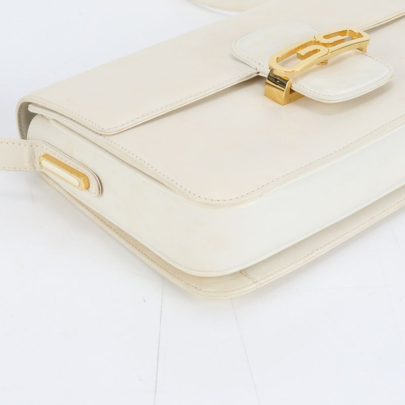 Gucci Vintage GG Leather Shoulder Bag
