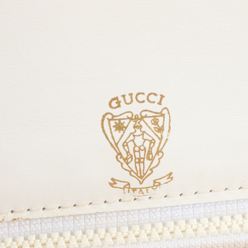 Gucci Vintage GG Leather Shoulder Bag