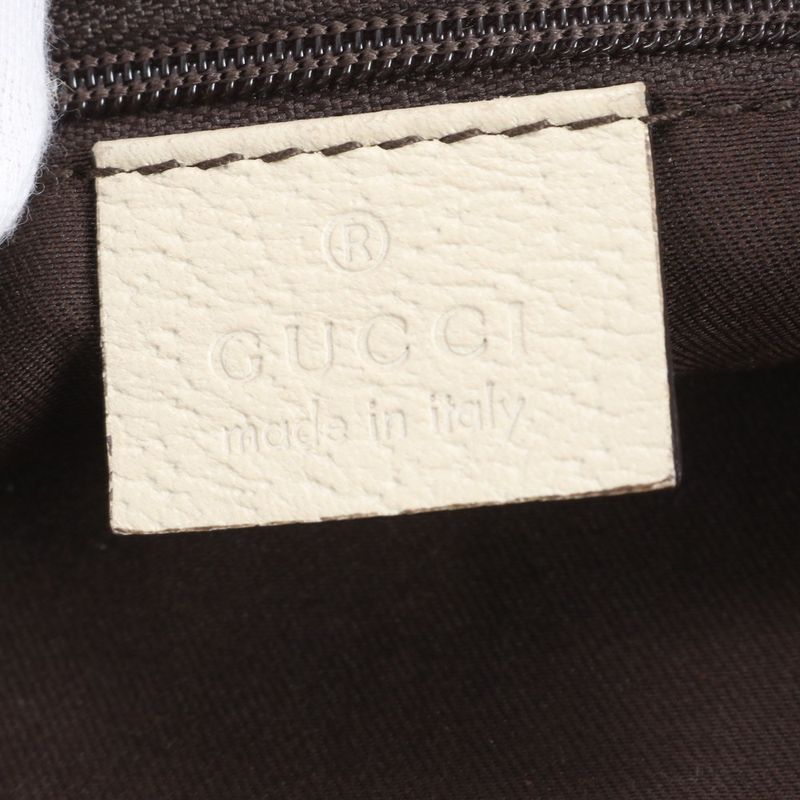 Gucci GG Canvas Leather Shoulder Bag Tote