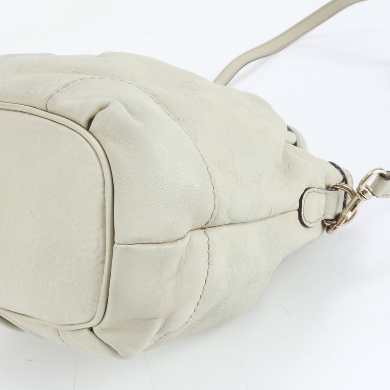 Guccissima Ski Leather 2-Way Shoulder Bag Crossbody Hand Tote