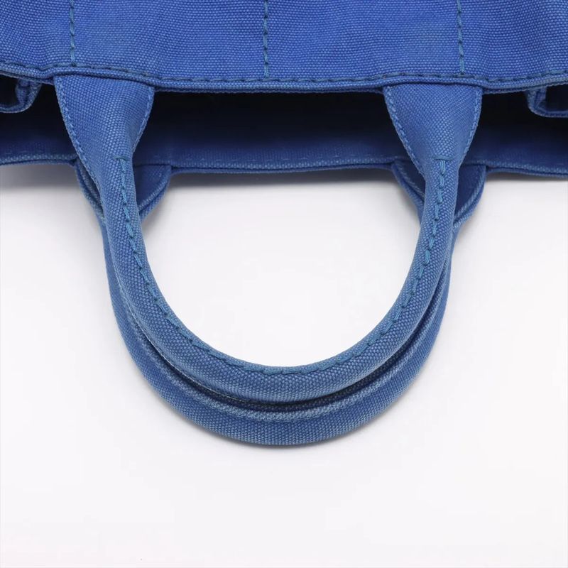 Prada Canapa Blue Handbag Tote