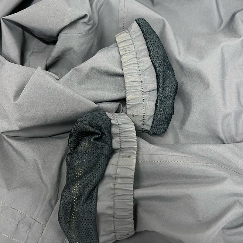 Prada Sport Jacket 46 S Dark Gray Long Sleeve Spring