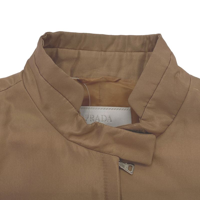 Prada Silk Jacket Beige 42