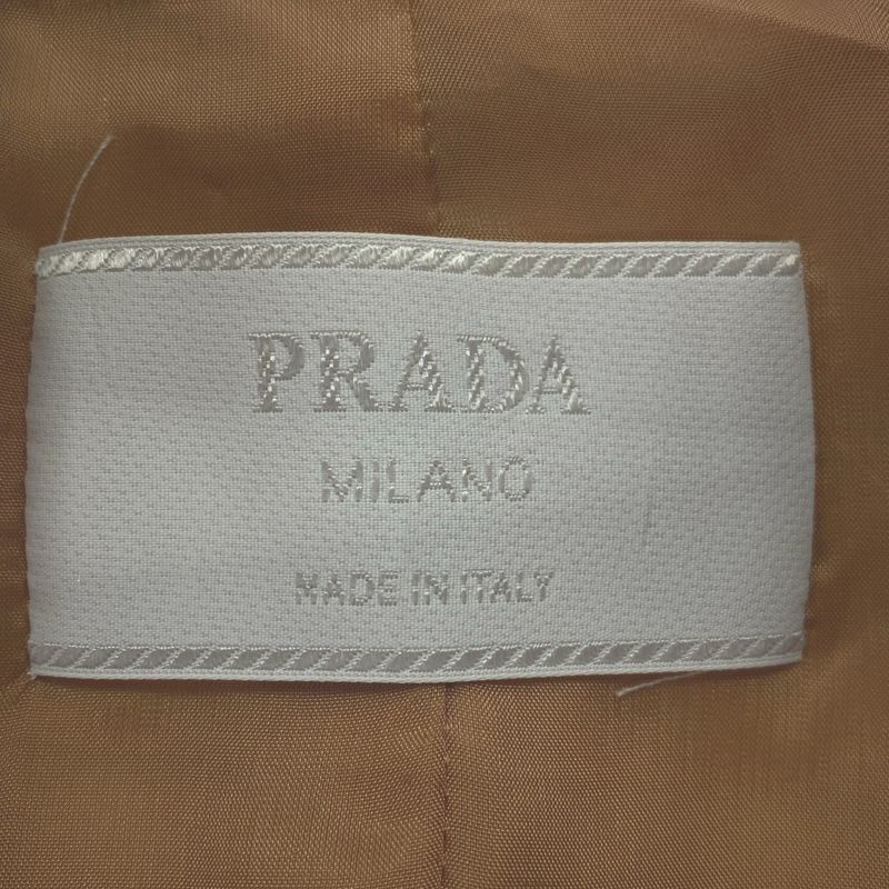 Prada Silk Jacket Beige 42
