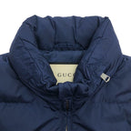 Gucci GG Nylon Down Jacket Navy 36