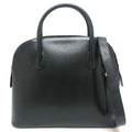 Celine Handbag Bowling Leather Black