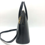 Celine Handbag Bowling Leather Black