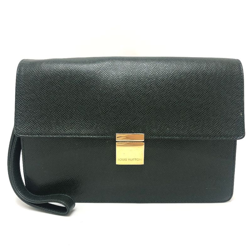 Louis Vuitton Second Bag Selenga Taiga Leather Epi Seare