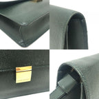 Louis Vuitton Second Bag Selenga Taiga Leather Epi Seare