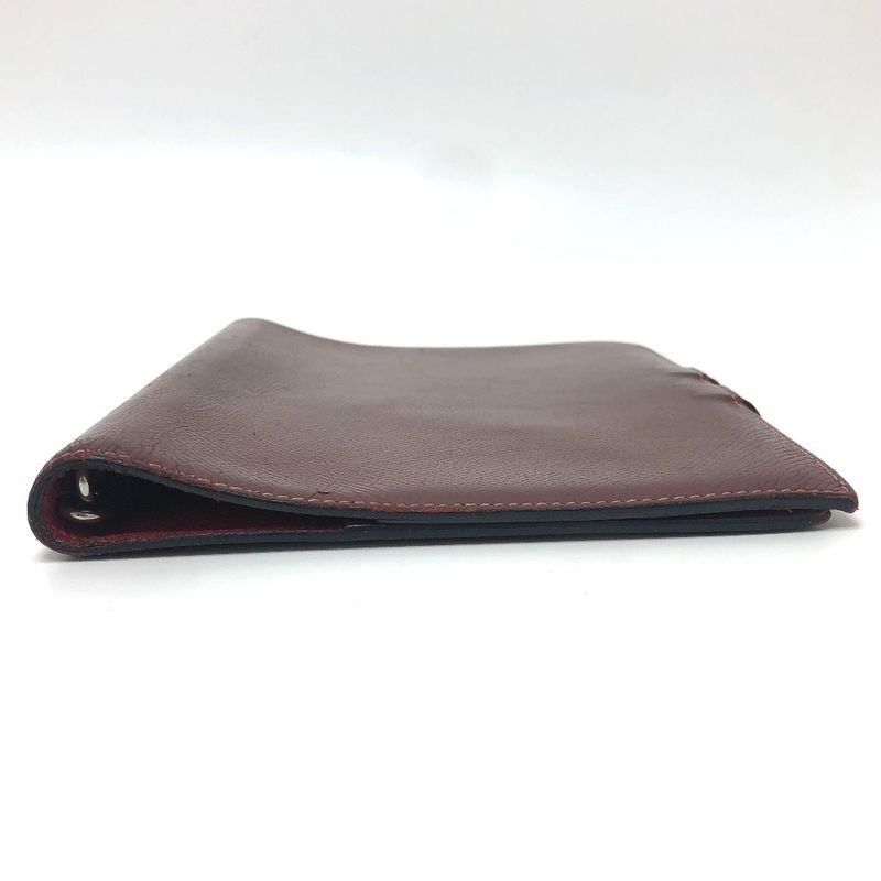 Hermes Notebook Cover Agenda GM Veau Epsom Rouge Ash