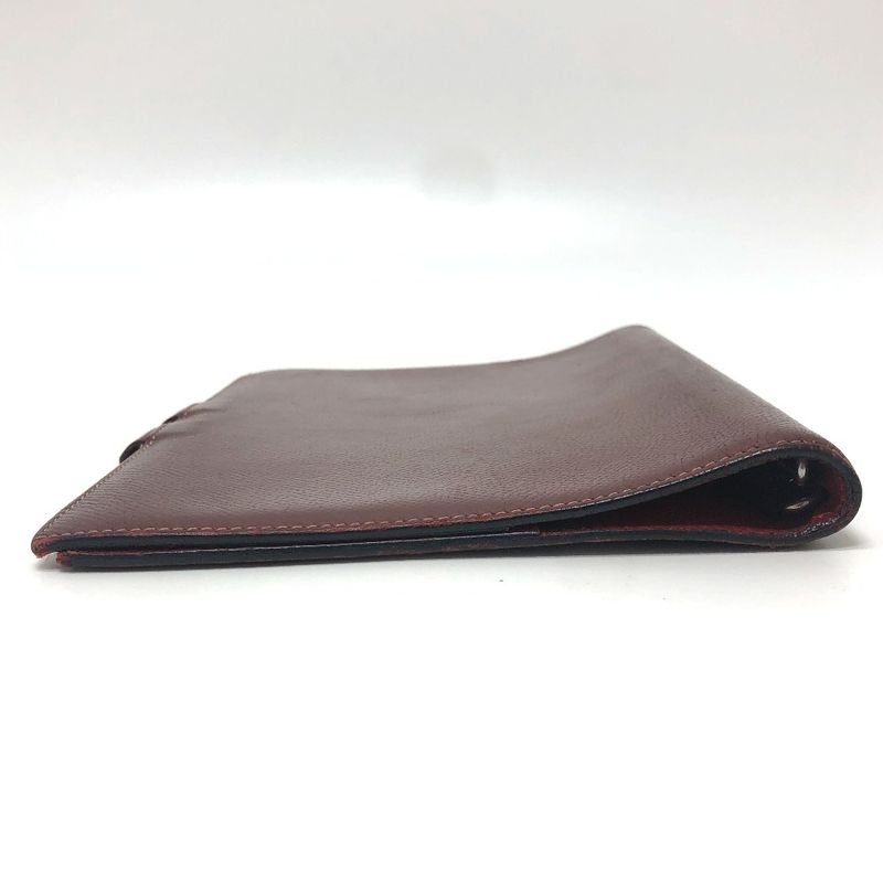 Hermes Notebook Cover Agenda GM Veau Epsom Rouge Ash