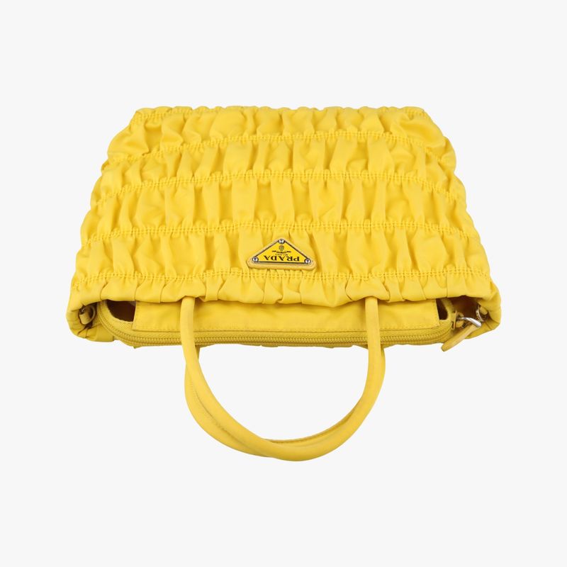 Prada Tessuto Go Full Yellow Nylon 31 A3
