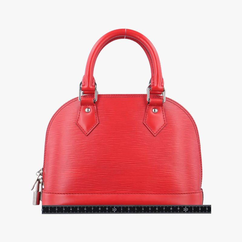 Louis Vuitton Alma BB Coquelicot Epi Handbag