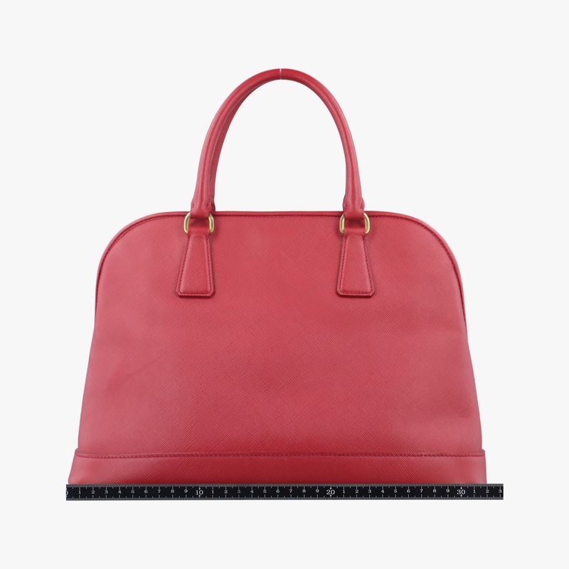 Prada Promenade Red Saffiano Leather 180 4 Handbag