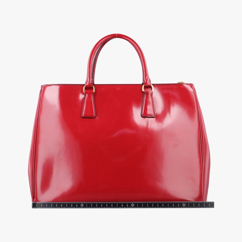 Prada Galleria Red Patent Handbag