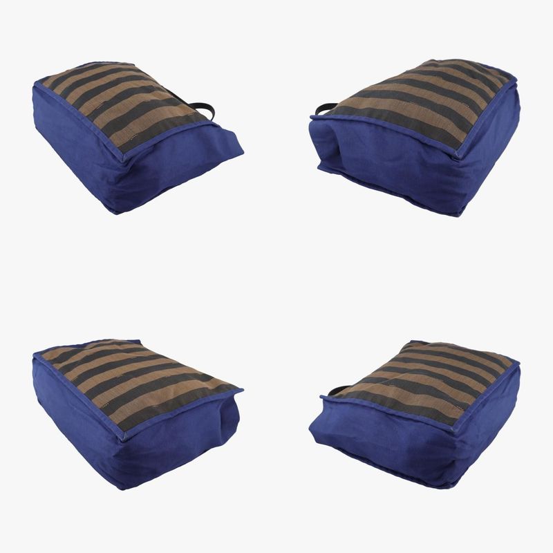 Fendi Pekin Multicolor Canvas Pouch