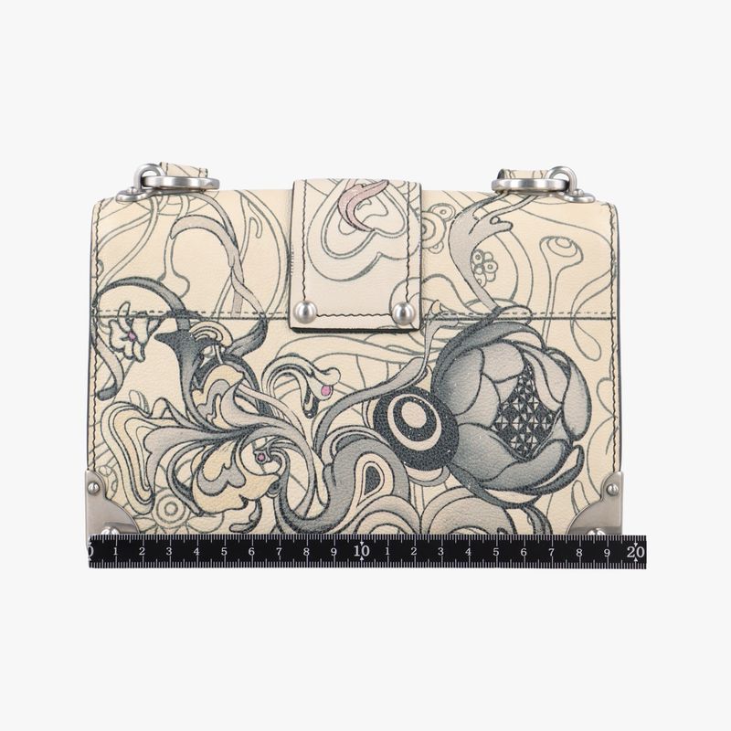 Prada Rabbit Print Multicolor Leather 25