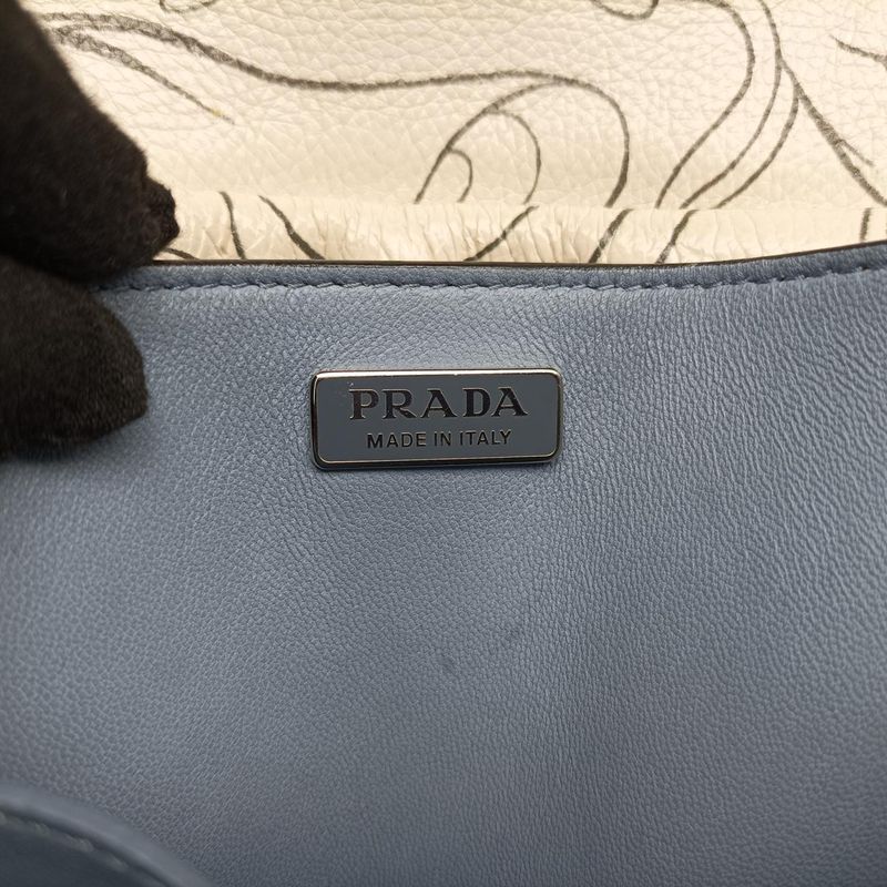 Prada Rabbit Print Multicolor Leather 25