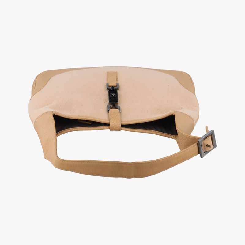 Gucci Jackie Brown Suede Leather 001 33 Handbag