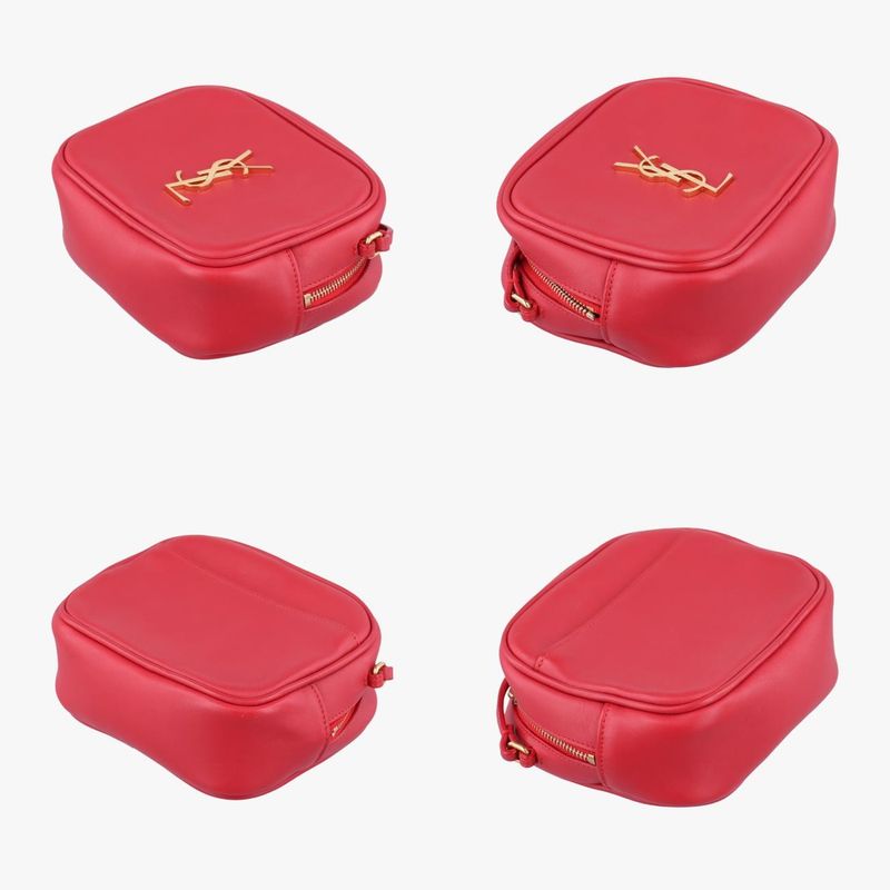 Saint Laurent Yves Blogger Bag Red Leather