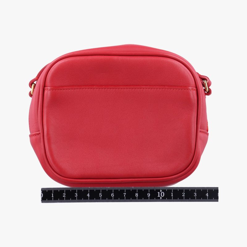 Saint Laurent Yves Blogger Bag Red Leather