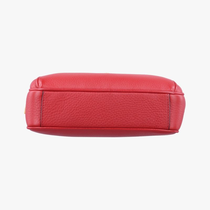 Prada Convertible Belt Red Leather