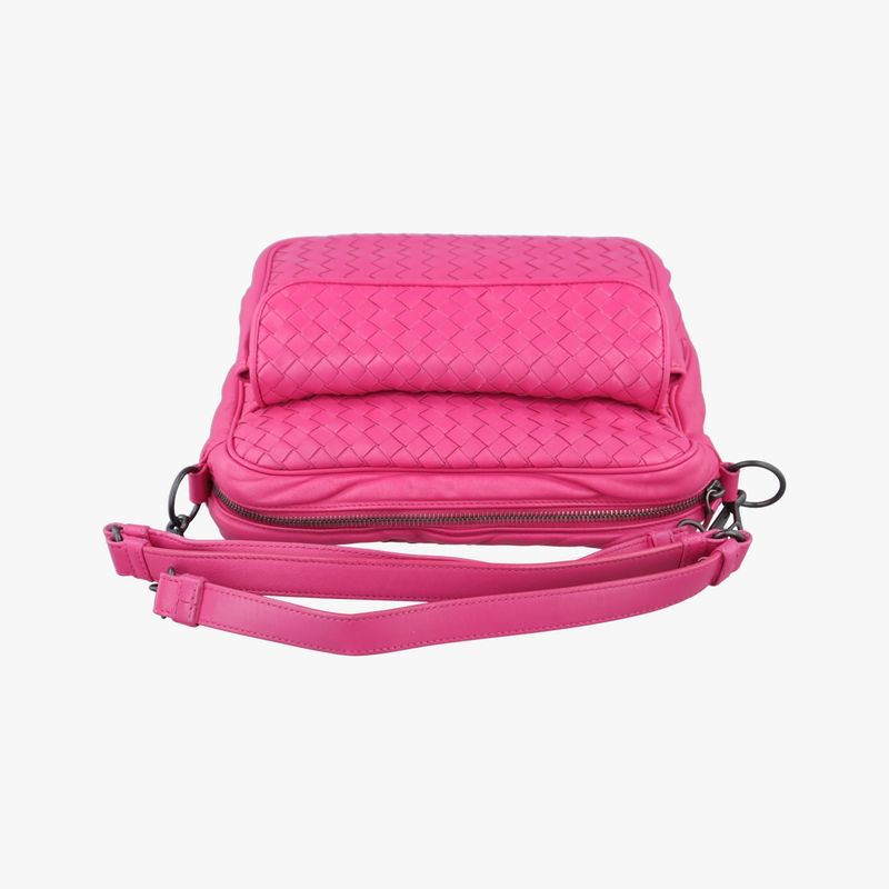 Bottega Veneta Intrecciato Pink Lambskin