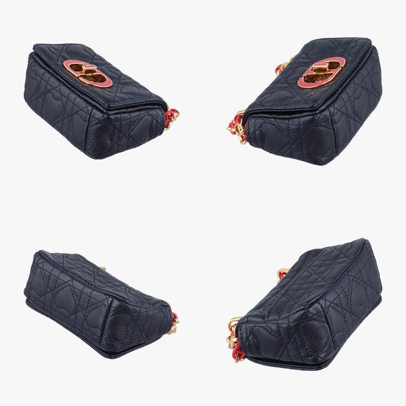 Dior Calo Micro Black Leather