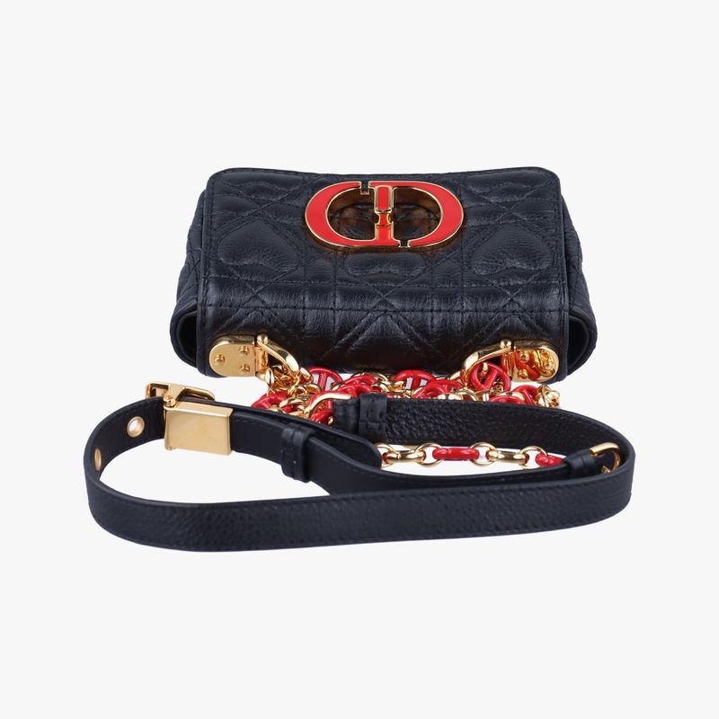 Dior Calo Micro Black Leather