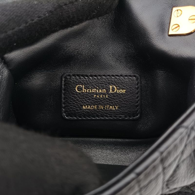 Dior Calo Micro Black Leather