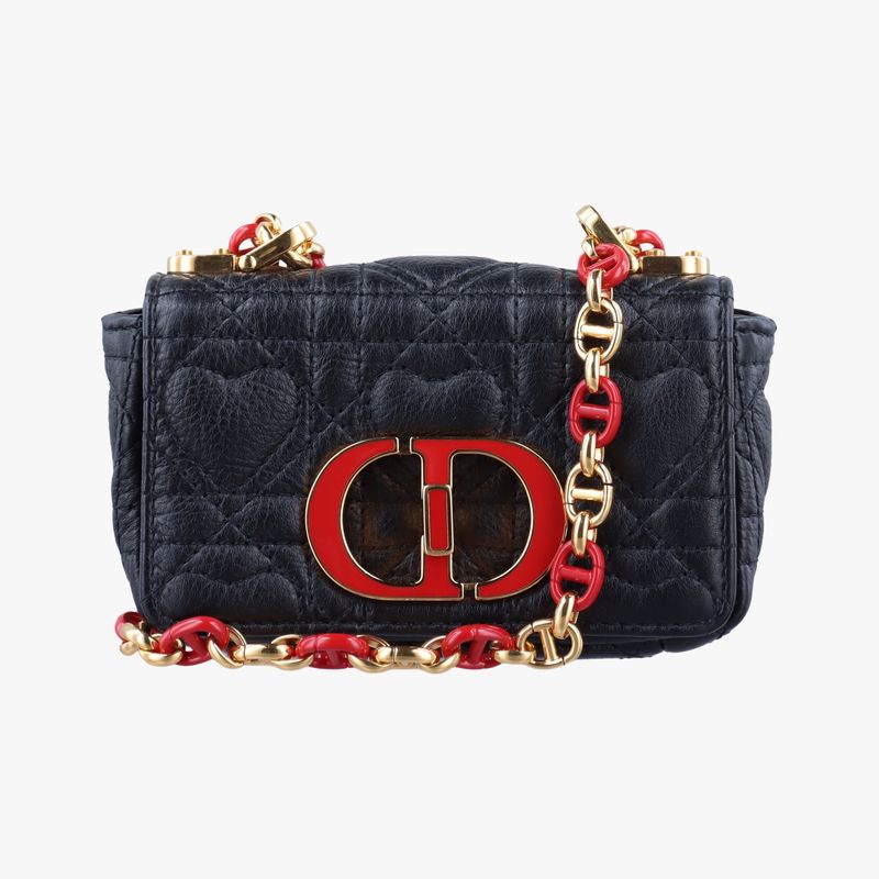 Dior Calo Micro Black Leather