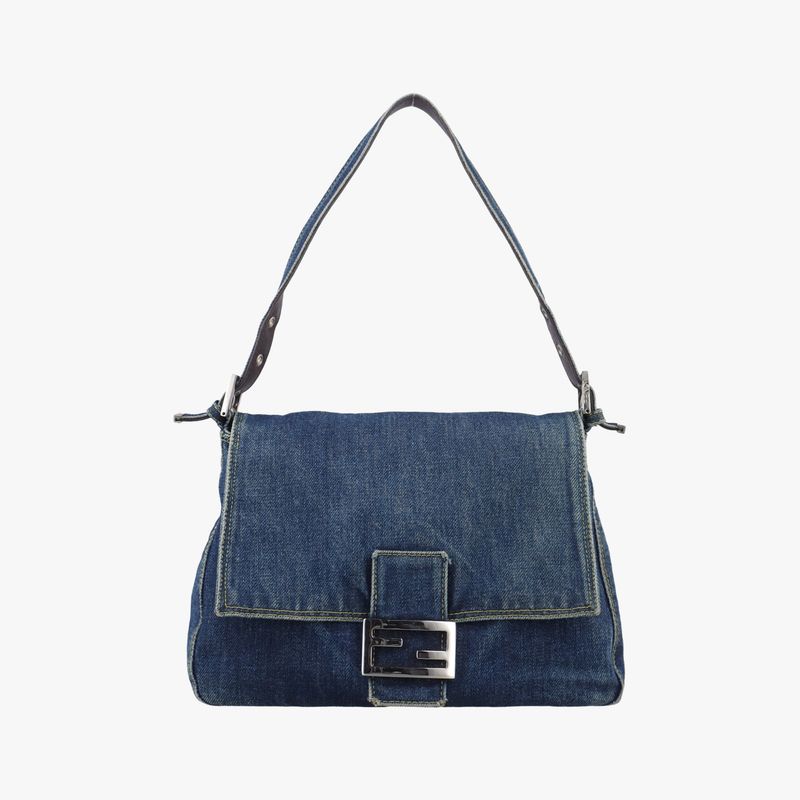 Fendi Mamma Bucket Blue Denim Jeans
