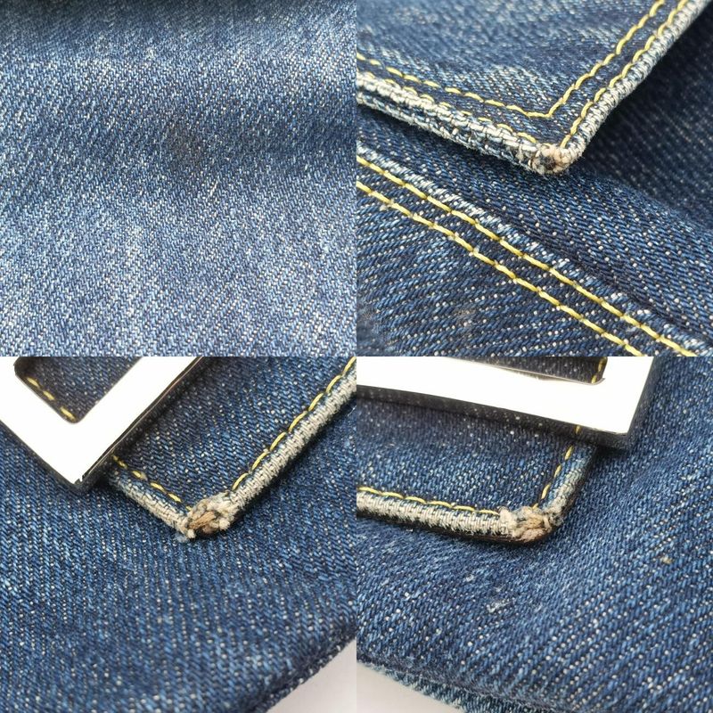Fendi Mamma Bucket Blue Denim Jeans