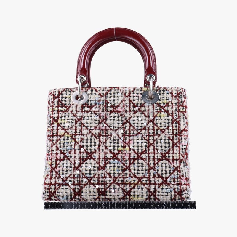 Dior Multicolor Wool Handbag