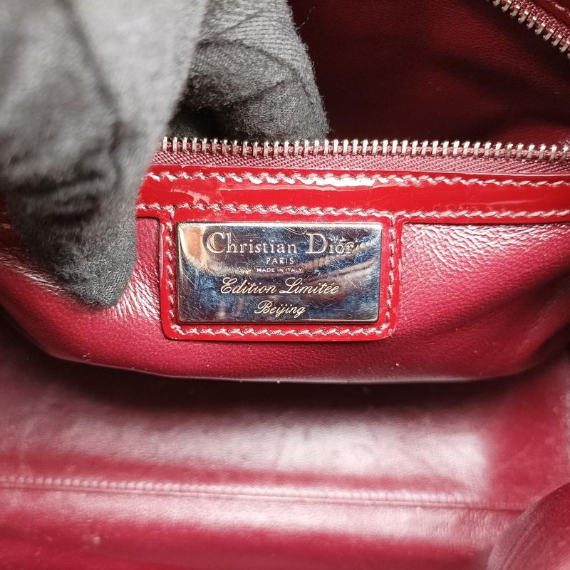 Dior Multicolor Wool Handbag