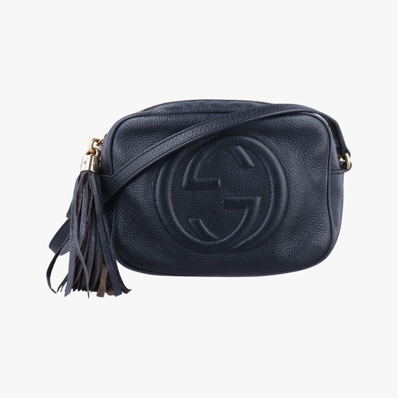Gucci Soho Black Leather