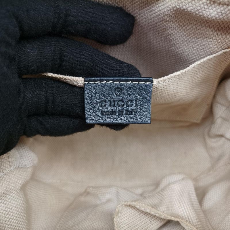 Gucci Soho Black Leather