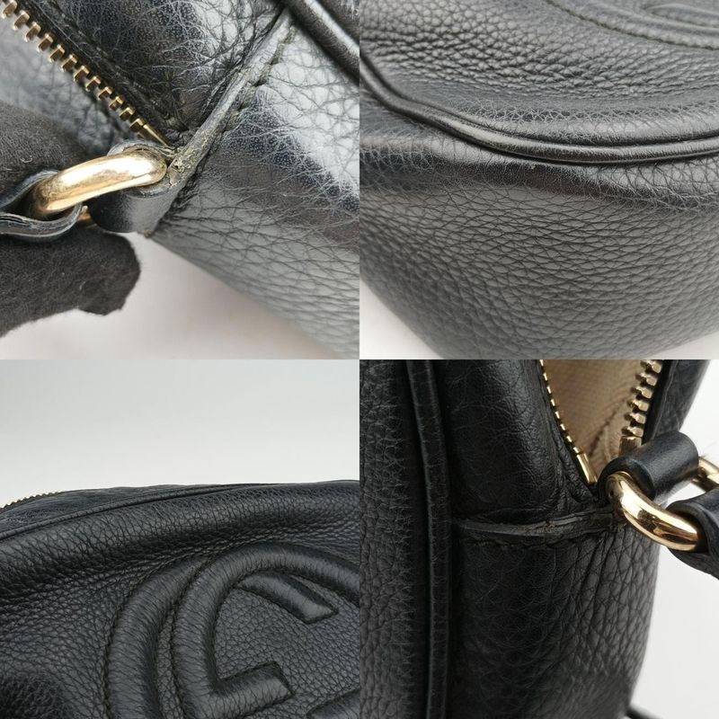 Gucci Soho Black Leather