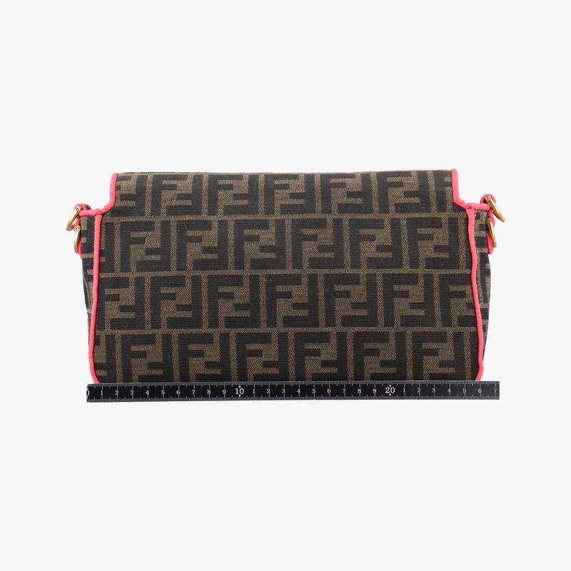 Fendi Mamma Bucket Brown Canvas