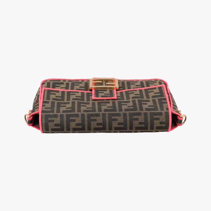 Fendi Mamma Bucket Brown Canvas