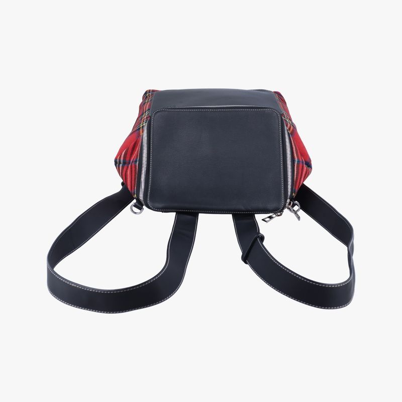 Loewe Goyata Tan Check Red Blank Canvas Leather 59 X Blank