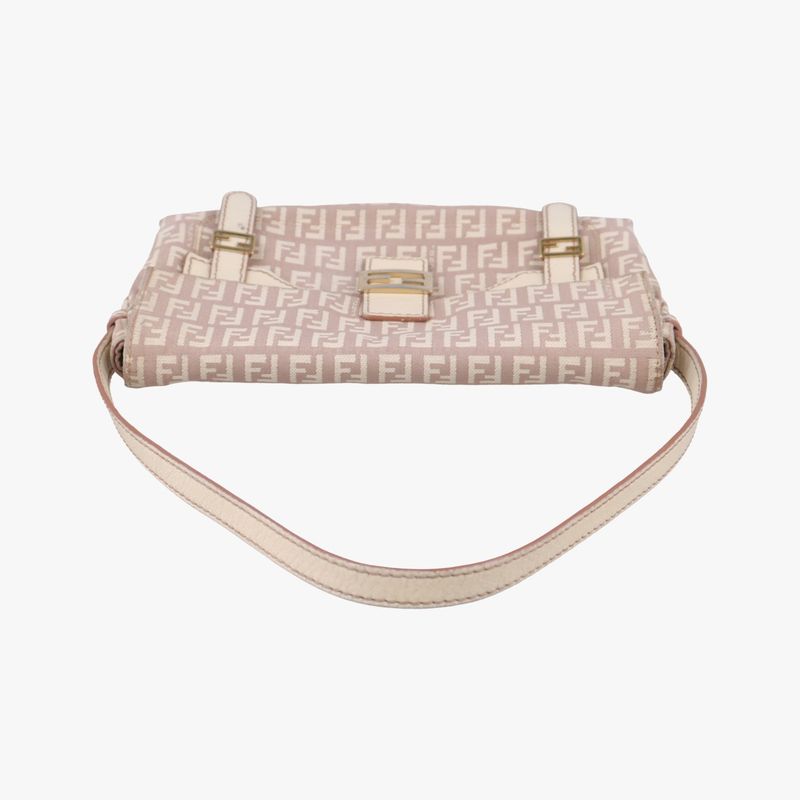 Fendi Zucchi Novaguette Beige Multicolor Canvas Rxa Handbag X