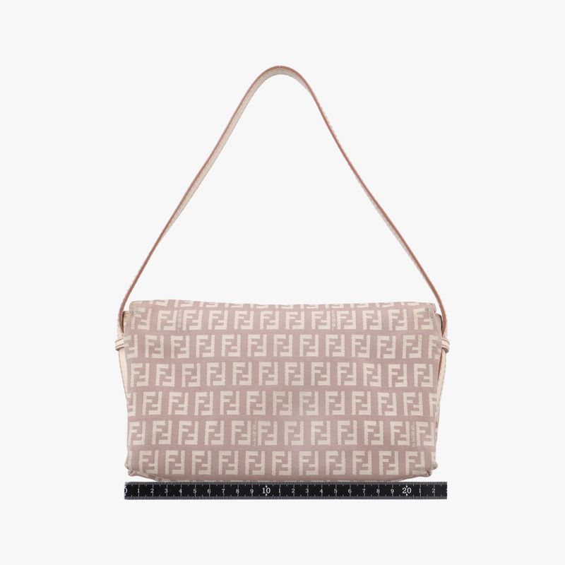 Fendi Zucchi Novaguette Beige Multicolor Canvas Rxa Handbag X