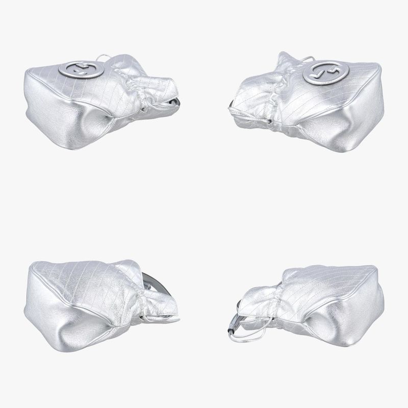 Gucci Blondie Silver Leather