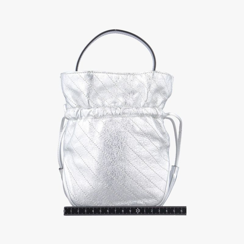 Gucci Blondie Silver Leather