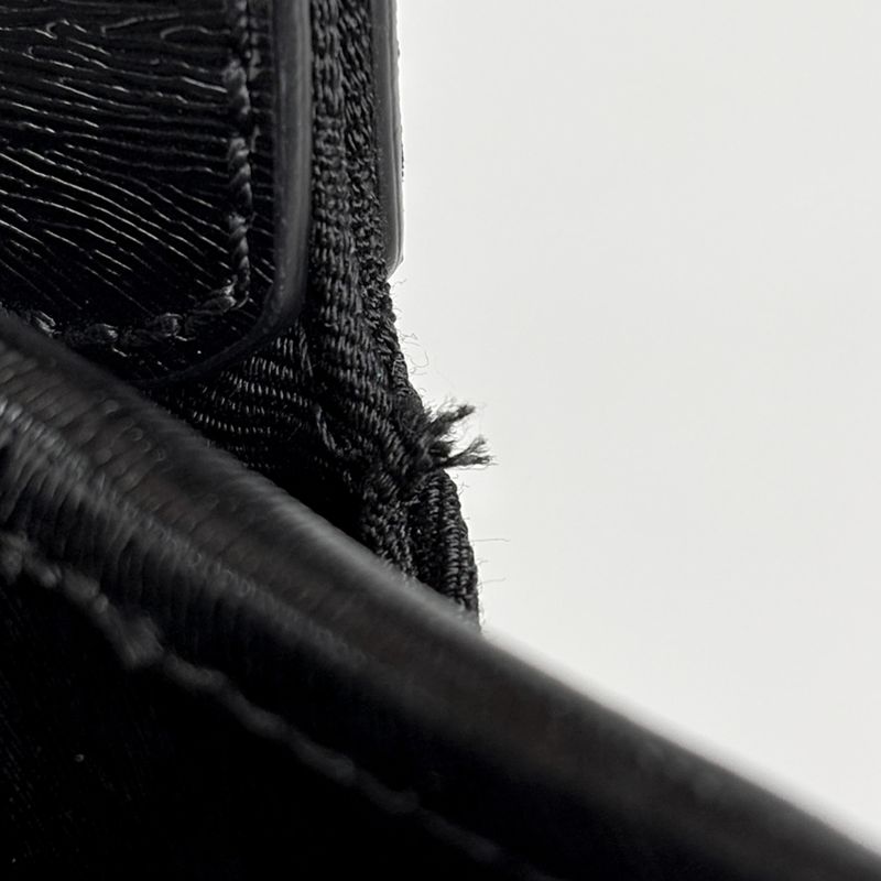 Fendi Zucca Pattern Tote Canvas Black