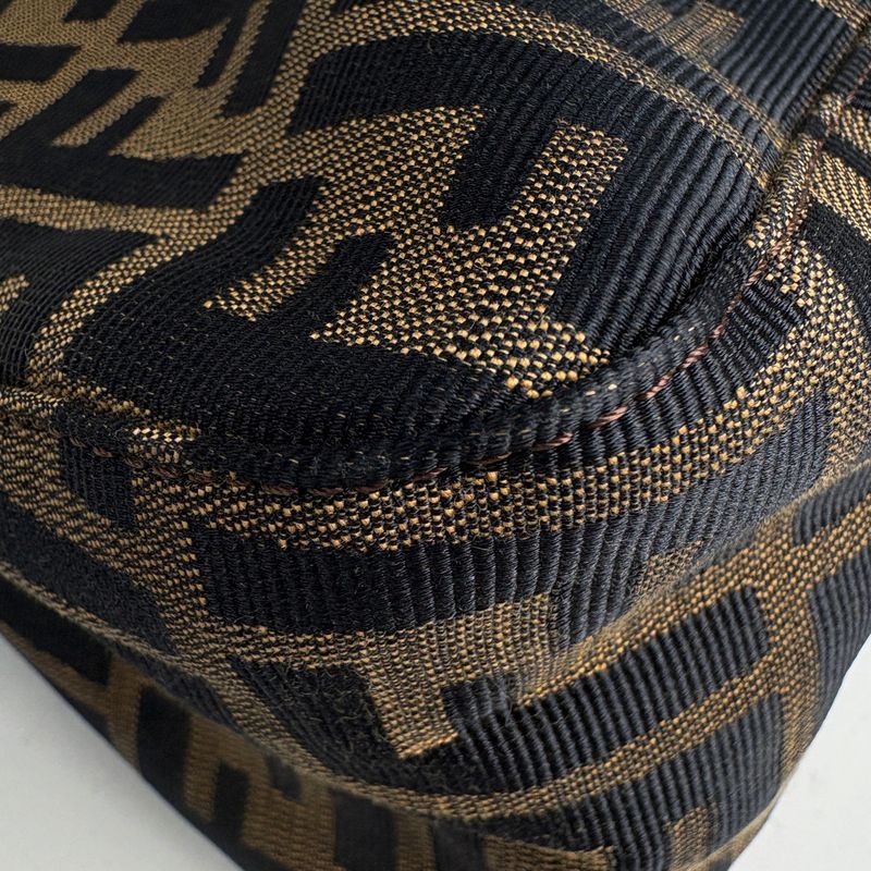 Fendi Zucca Pattern Shoulder Bag Mamma Baguette