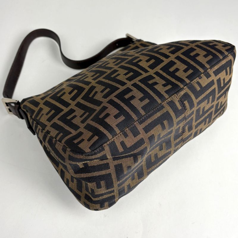 Fendi Zucca Pattern Shoulder Bag Mamma Baguette