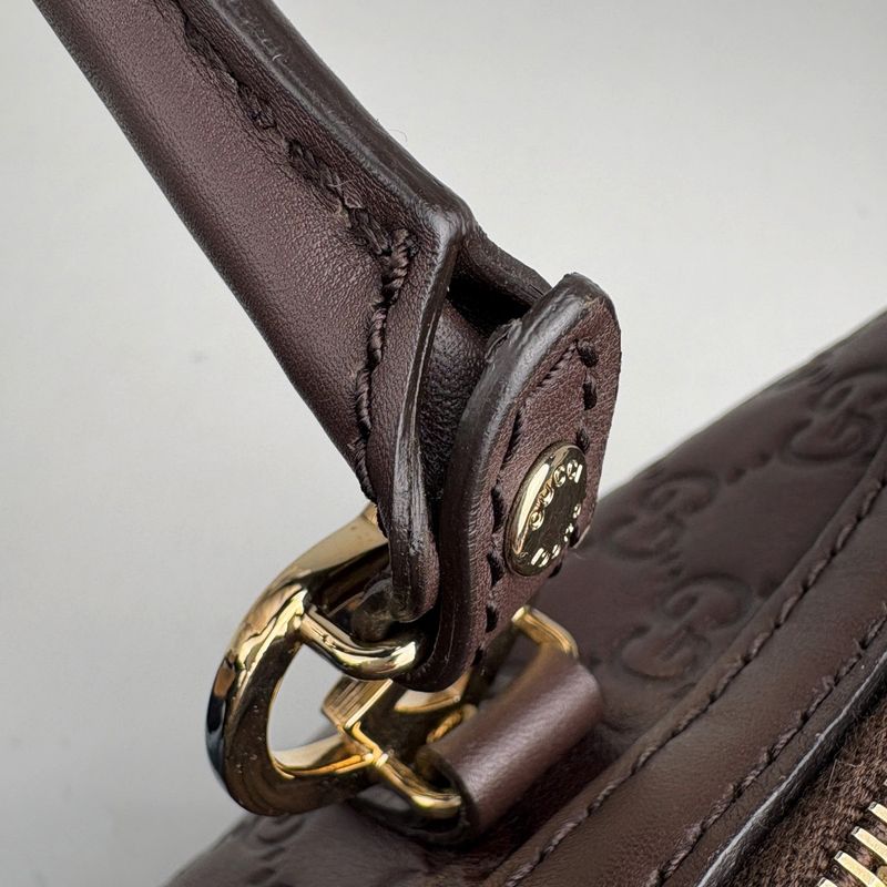 Gucci Guccissima Tote Signature Leather Brown