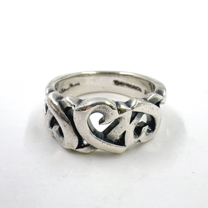 Tiffany & Co. Triple Loving Silver Ring